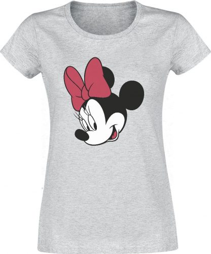 Mickey & Minnie Mouse Minnie Dámské tričko šedá
