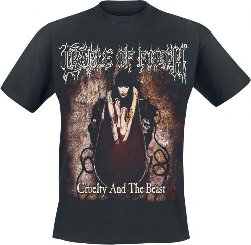 Cradle Of Filth Cruelty & The Beast Tričko černá