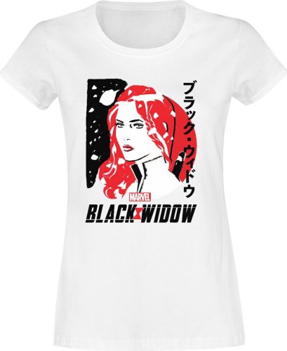 Black Widow Drawing Dámské tričko bílá