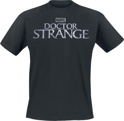Doctor Strange Logo Tričko černá