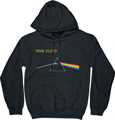 Pink Floyd Logo Chest Prism Mikina s kapucí černá