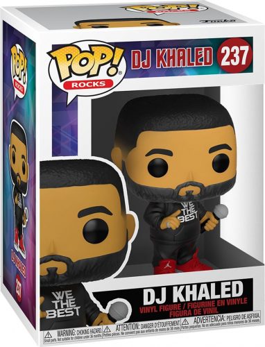 DJ Khaled DJ Khaled Rocks! Vinyl Figur 237 Sberatelská postava standard