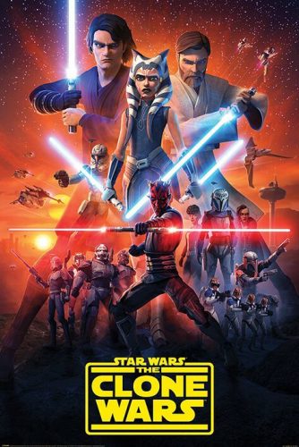 Star Wars Clone Wars - The Final Season plakát vícebarevný