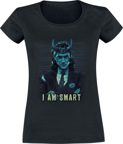 Loki I Am Smart Dámské tričko černá