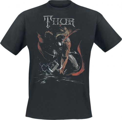 Thor Pose Tričko černá