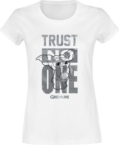 Gremlins Trust No One Dámské tričko bílá