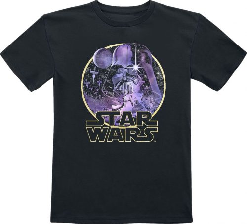 Star Wars Celestial Wars detské tricko černá
