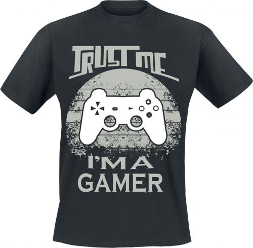 Trust me I'm a gamer Trust me I'm a gamer Tričko černá
