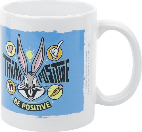 Looney Tunes Bugs Bunny - Be Positive Hrnek bílá