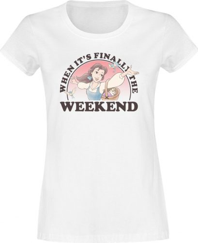 Kráska a zvíře Weekend Dámské tričko bílá