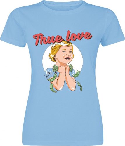 Funshirt Sprüche - True Love Dámské tričko tyrkysová
