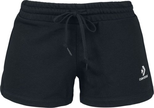 Converse Embroidered French Terry Short Dámské kraťasy - Hotpants černá
