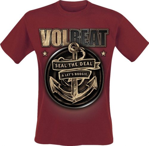 Volbeat Anchor Tričko červená