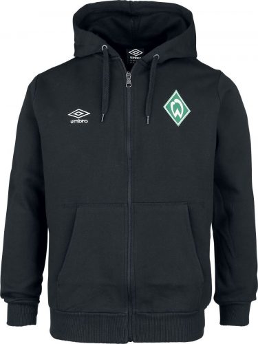 Werder Bremen Mikina Umbro Zt Mikina s kapucí na zip černá