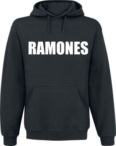 Ramones Seal Backprint Mikina s kapucí černá