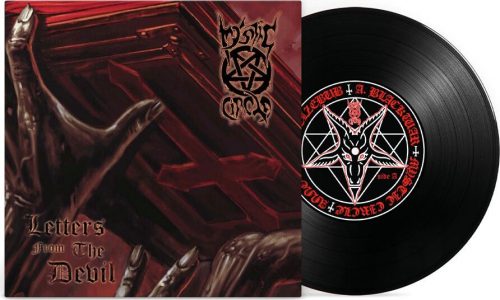Mystic Circle Letters from the devil / The godsmasher 7 inch-EP černá