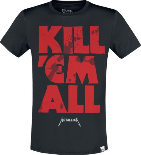 Metallica Kill 'Em All Tričko černá