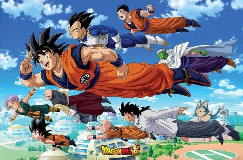 Dragonball Dragon Ball Super Goku's Group plakát vícebarevný