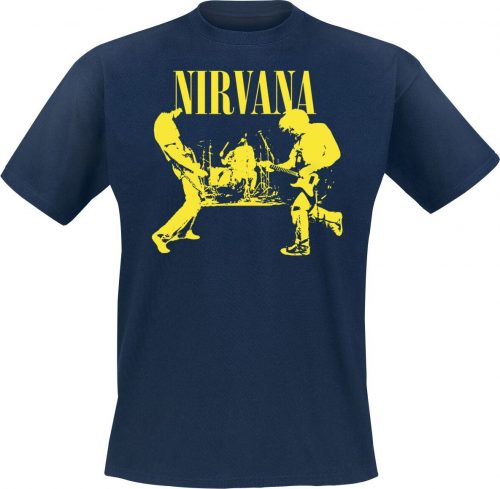 Nirvana Stage Tričko tmavě modrá