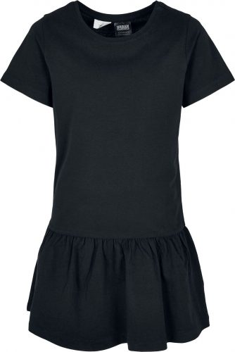 Urban Classics Tričkové šaty Girls Valance detské šaty černá