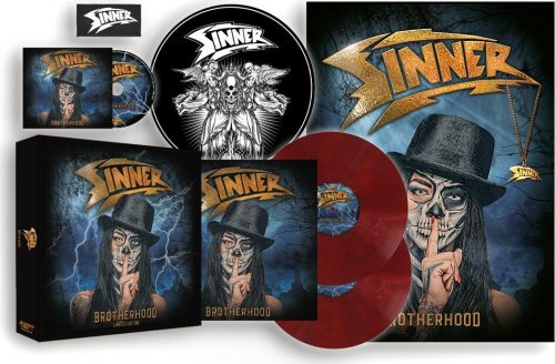 Sinner Brotherhood 2-LP & CD mramorovaná