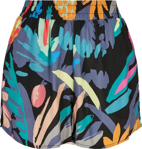 Urban Classics Dámské šortky AOP Resort z viskózy Dámské šortky vícebarevný