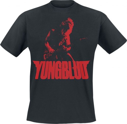 Yungblud Guitar Logo Tričko černá