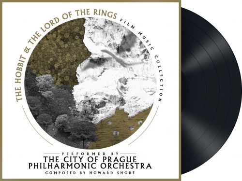 Pán prstenů Hudba z filmu The Hobbit & The Lord of the Rings 2-LP standard