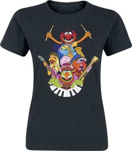 The Muppets Dr. Teeth and The Electric Mayhem Dámské tričko černá