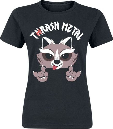 Tierisch Trash Metal Dámské tričko černá