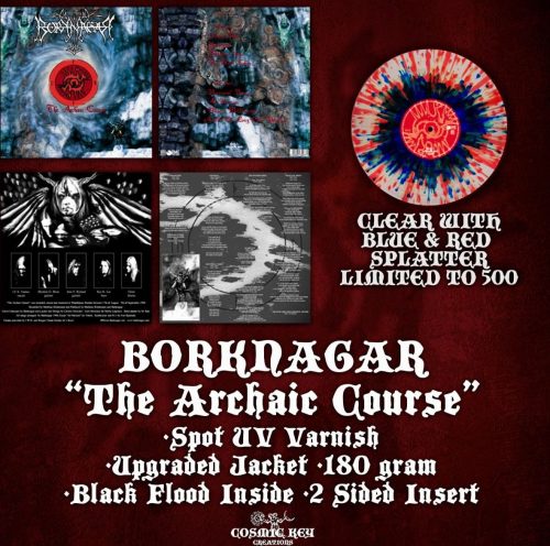 Borknagar The archaic course LP potřísněné