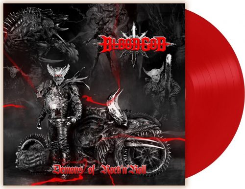 Blood God Demons of Rock'n'Roll LP červená