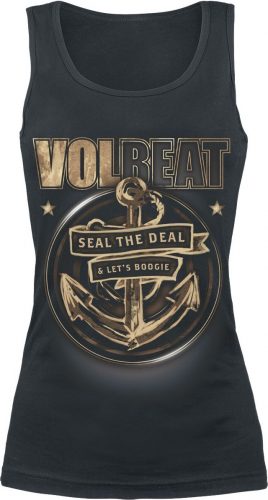 Volbeat Anchor Dámský top černá