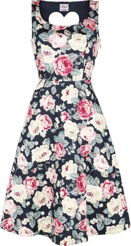 Banned Retro Rose Bloom Swing Dress Šaty vícebarevný