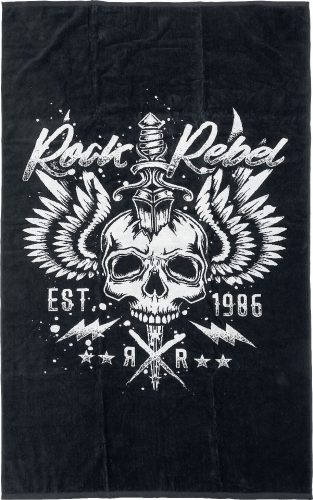Rock Rebel by EMP Skulls With Wings rucník standard