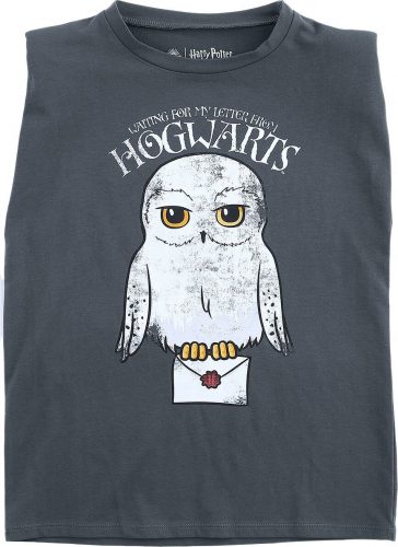 Harry Potter Kids - Hedwig detské tricko tmavě šedá