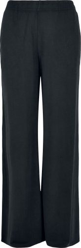 Urban Classics Ladies Modal Wide Leg Pants Dámské kalhoty černá