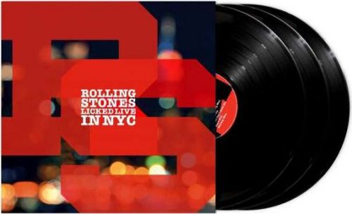 The Rolling Stones Licked live in Nyc 3-LP standard