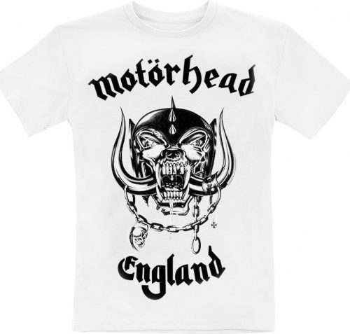 Motörhead Kids - England detské tricko bílá