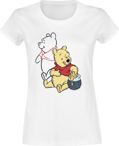 Medvídek Pu Pooh Dámské tričko bílá