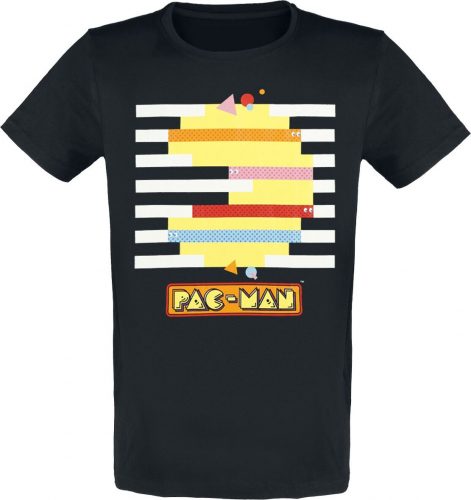 Pac-Man Arcade Tričko černá