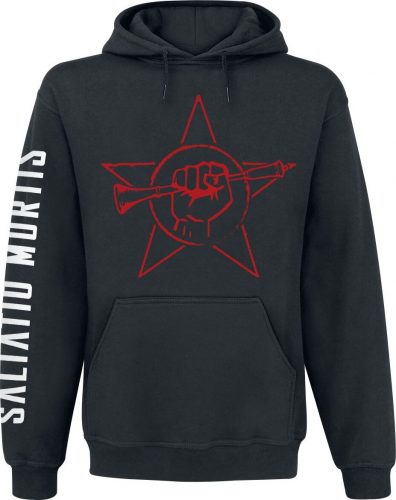 Saltatio Mortis Red Star Mikina s kapucí černá