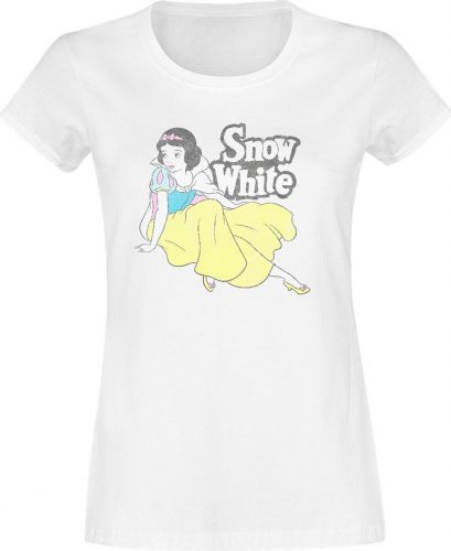 Sněhurka a sedm trpaslíků Snow White Dámské tričko bílá