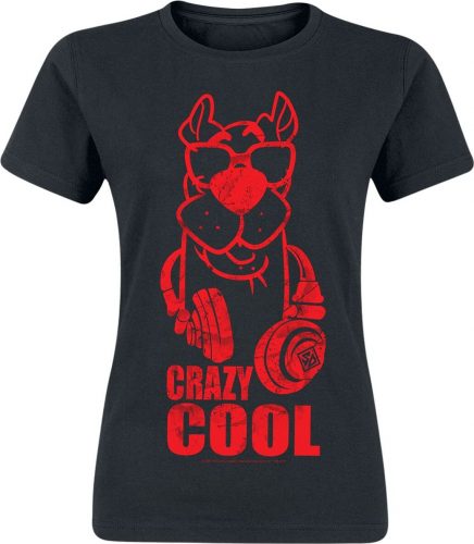 Scooby-Doo Crazy Cool Dámské tričko černá