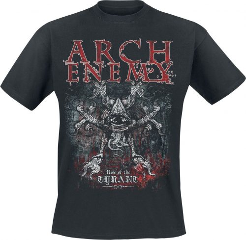 Arch Enemy Rise Of The Tyrant Tričko černá