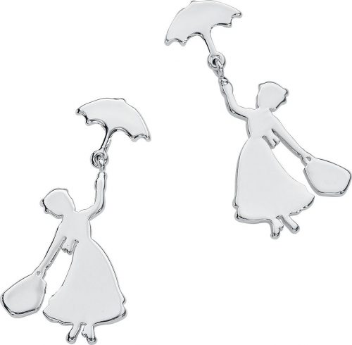 Mary Poppins Disney by Couture Kingdom - Flying sada náušnic stríbrná