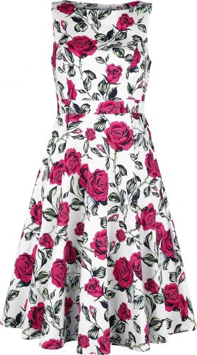 H&R London Hazel Floral Swing Dress Šaty vícebarevný