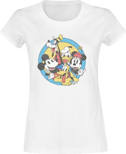 Mickey & Minnie Mouse Buddies Dámské tričko bílá