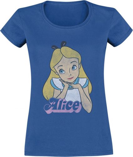 Alice in Wonderland Big Alice Dámské tričko modrá