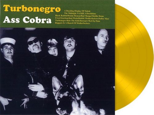 Turbonegro Ass cobra LP žlutá